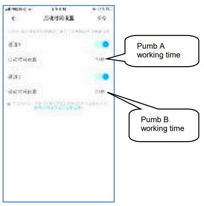 SUNSKY WD-01ADE WiFi Intelligent Double Path Watering Device Instructions - setting parameters