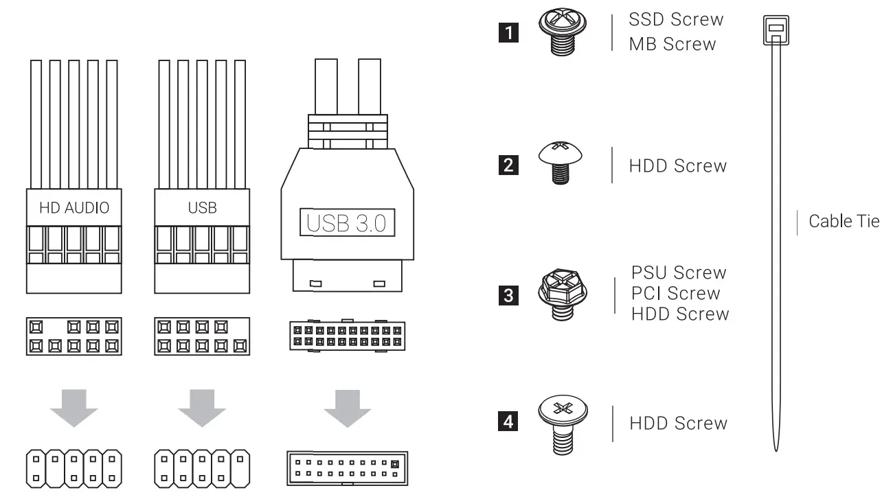 AeroCool Flo Mid Tower Case - fig 1