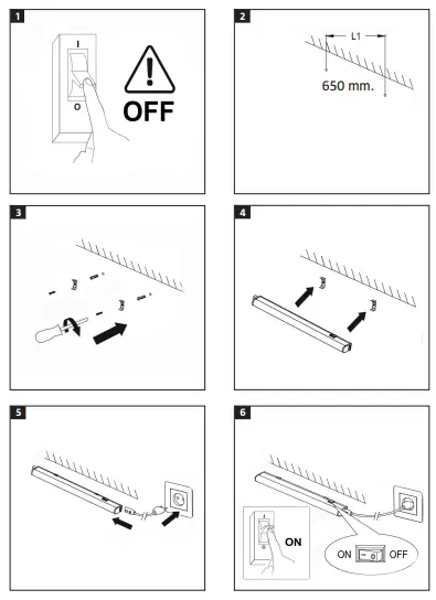 anslut 019936 Counter Lighting LED-fig2