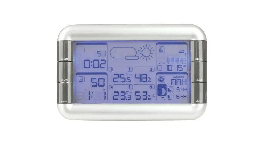 Digitech Xc-0366 Wireless Weather Station With Outdoor Sensor User Manual