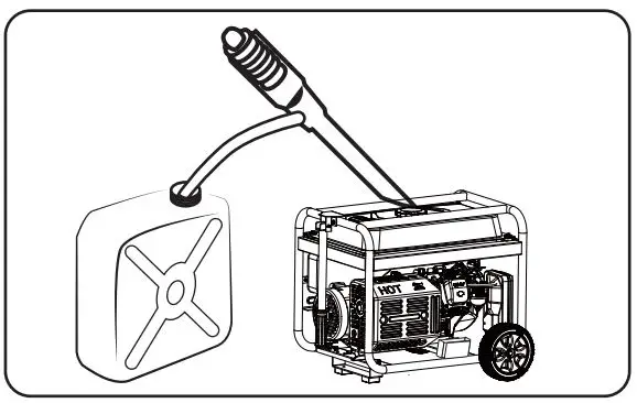 A-iPower AP5000 5000W REV00 Portable Generator Owner's Manual - Clean the generator and store in a cool