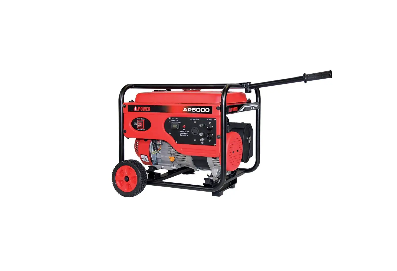 A-ipower Ap5000 5000w Rev00 Portable Generator Owner's Manual