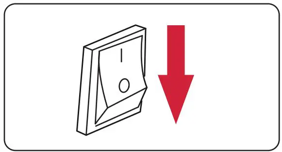 A-iPower AP5000 5000W REV00 Portable Generator Owner's Manual - Press the engine switch to the OFF