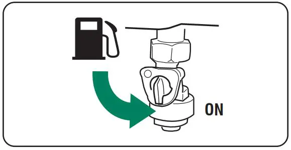 A-iPower AP5000 5000W REV00 Portable Generator Owner's Manual - Turn the fuel valve to the ON position