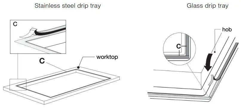 ASKO HG1825AB Gas Hob - Built in 3