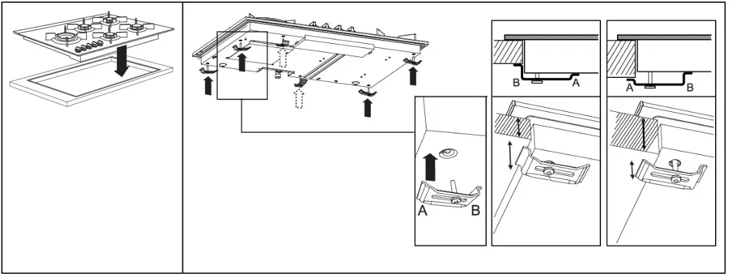 ASKO HG1825AB Gas Hob - Installation 2