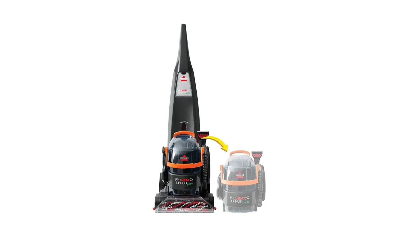 My Proheat 2x®/deepclean Lift-off® Upright Carpet Cleaner Is Not Spraying | Support