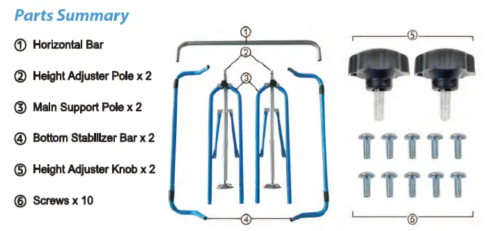 serenelife-SLGYMBAR100BL-Expandable-Safly-Fun-Gymnastics-Bar-08