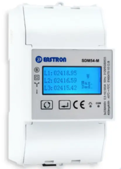 EASTRON SDM54 Series Smart Three Phase Energy Meter