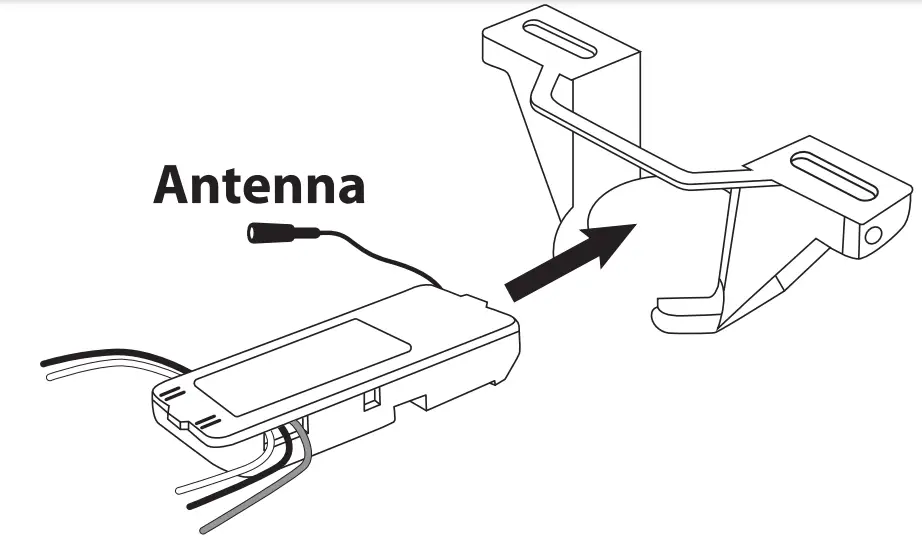 FORNO CF00200 Series Voice Activated Ceiling Fan - Antenna