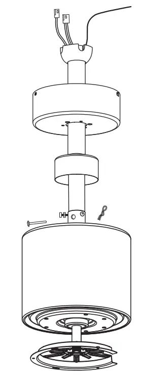 FORNO CF00200 Series Voice Activated Ceiling Fan - Fig 32