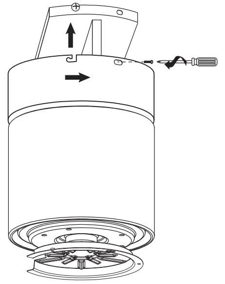 FORNO CF00200 Series Voice Activated Ceiling Fan - Flush Mount 3