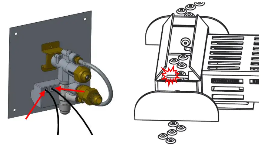 THE OUTDOOR GREATROOM COMPANY CV-30E Cove Edge Round Gas Fire Pit 12