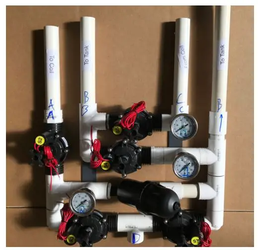 Oskar sewage treatment System Design - Glue tail pieces