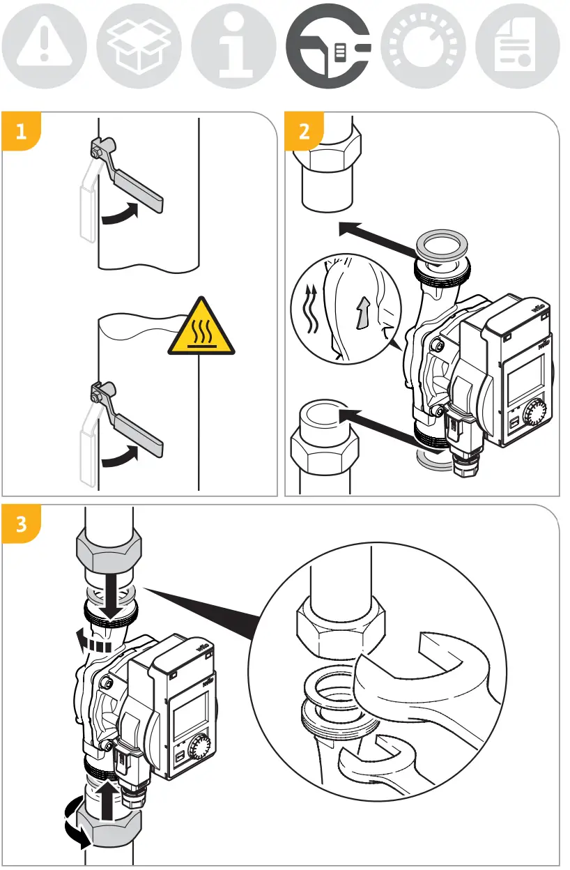 wilo Stratos PICO Circulation Pump - fig 3