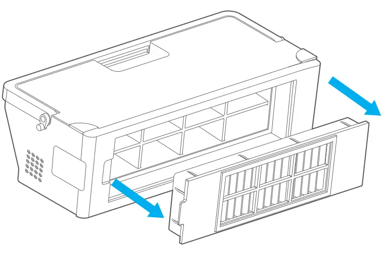 HOMEVIZ G1 Robotic Vacuum Cleaner - Dust Collector 2