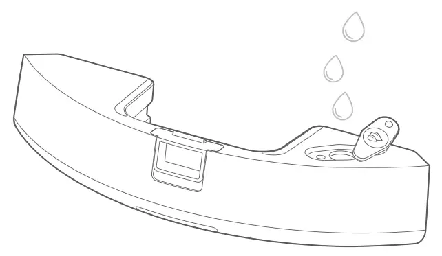 HOMEVIZ G1 Robotic Vacuum Cleaner -Water Tank 1