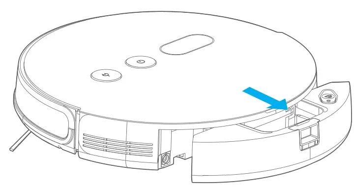 HOMEVIZ G1 Robotic Vacuum Cleaner -Water Tank4