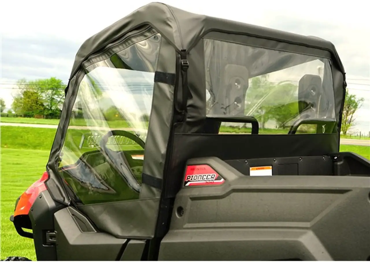FALCON RIDGE HO-BIGRED-FC05 Full Cab Enclosure Fits Hard Windshield