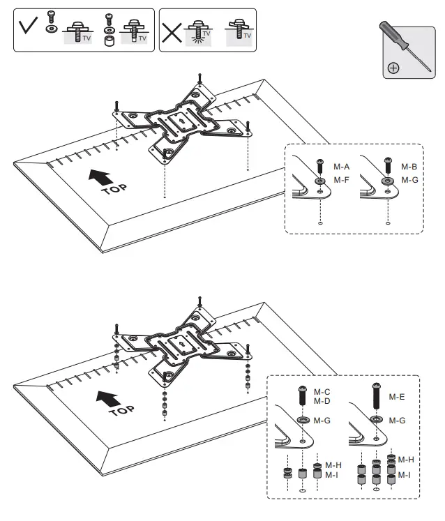 KIMEX 018-7044 Remote Control Motorized TV Ceiling Mount - Fig 10
