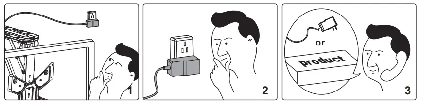 KIMEX 018-7044 Remote Control Motorized TV Ceiling Mount - Fig 21