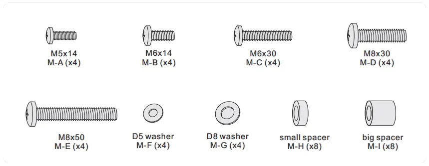 KIMEX 018-7044 Remote Control Motorized TV Ceiling Mount - Fig 3