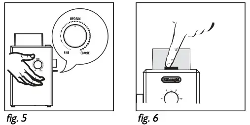 DeLonghi KG 79 89 Coffee Grinder - fig5