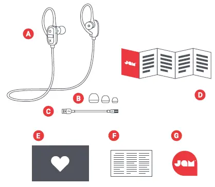 JAM HX-EP303 Bluetooth Headset-1