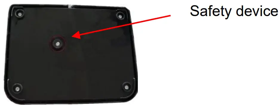 JOCEL JAC013088 Ceramic Heater - Safety device