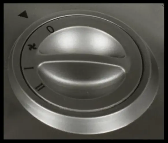 JOCEL JAC013088 Ceramic Heater - power switch