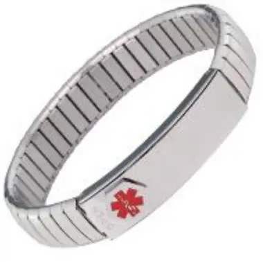 Coopers H649 Medical ID Bracelet -