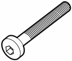 SHAD S0SL10RV Backrest Fitting - ICON 5