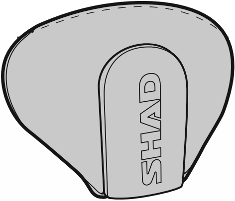 SHAD S0SL10RV Backrest Fitting - ICON 6