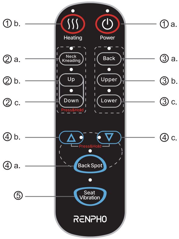 RENPHO RF BM066 Heating Seat Cushion For Muscle Relaxation - FIGURE 3