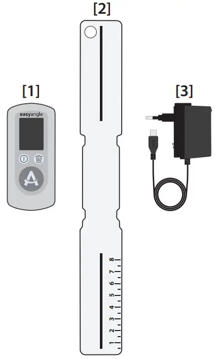 easyangle 2001001 Digitales Goniometer - Figure 1