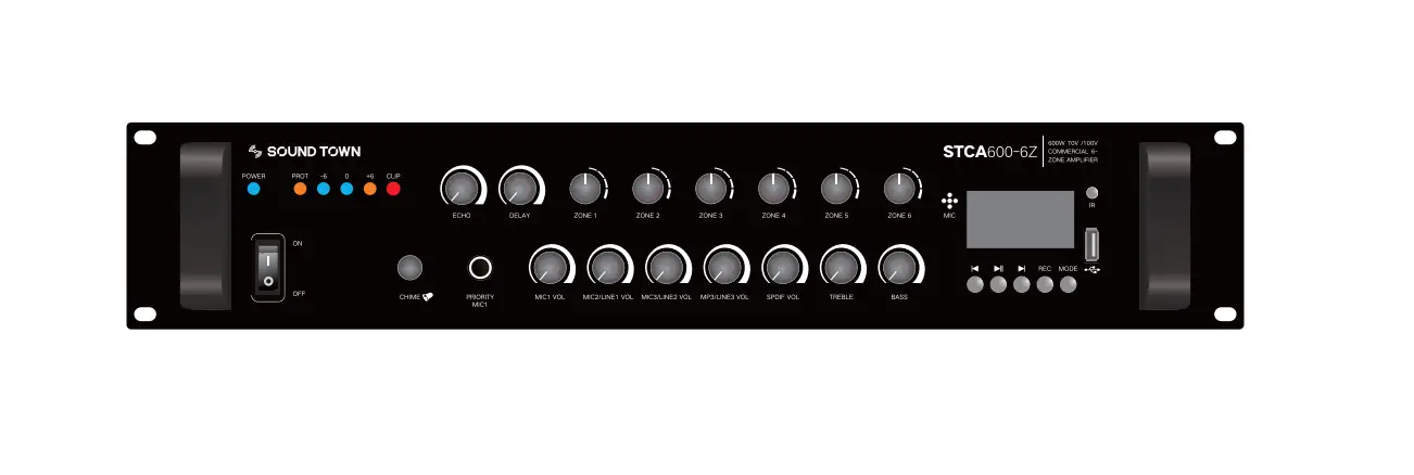 Sound Town Stac Series Public Address Amplifier With Optical User Manual Sound Town Stac Series Public Address Amplifier With Optical User Manual