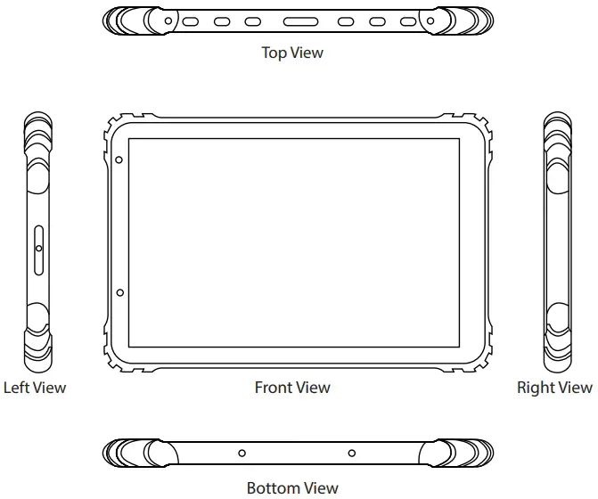 Front / Left / Right / Top / Bottom overview