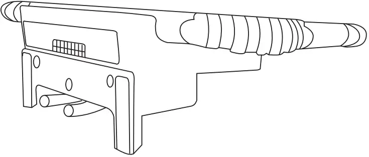 Assemble with cradle (Be a desktop dock station):