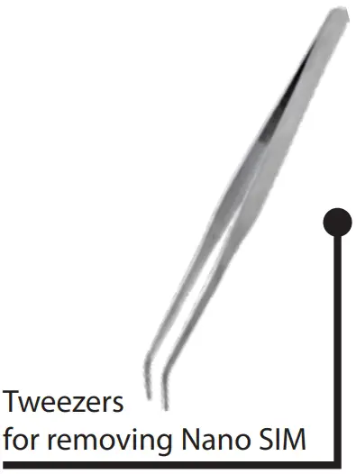 Package components Tweezers