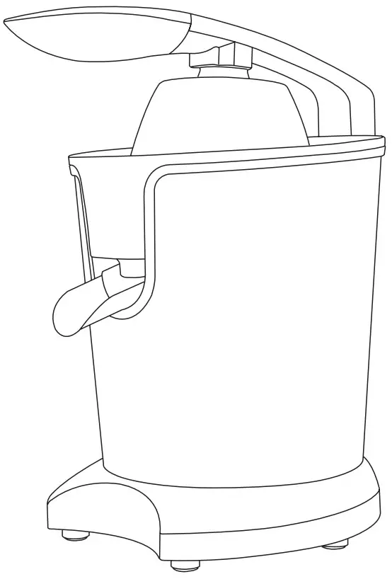 BLACK DECKER BXCJ350E Electric Juicer