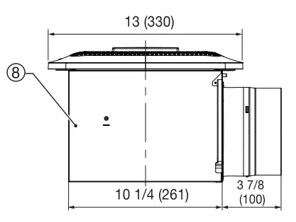 Panasonic-RG-C1315LA-White-Bathroom-Fan-FIG-8