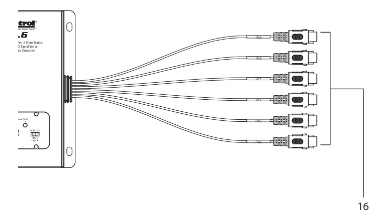 AudioControl ACX-600.6 Compact High Power All Weather 6 Channel Amplifier - Figure 3