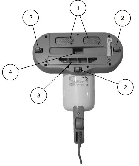 anko VC-C001 Vacuum Cleaner with UV Lamp -Components cont