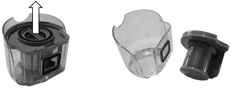 anko VC-C001 Vacuum Cleaner with UV Lamp -finger bar