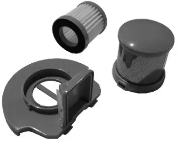 anko VC-C001 Vacuum Cleaner with UV Lamp -the inner filter