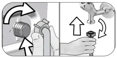 Connecting water supply