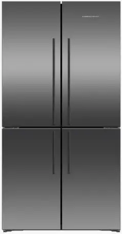 FISHER PAYKEL RF605QDVB2 Freestanding Quad Door Refrigerator Freezer, 90.5cm, 538L