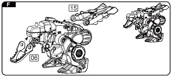 vtech 559100 Switch and Go Hatch and Roaaar Egg T-Rex Racer fig 8