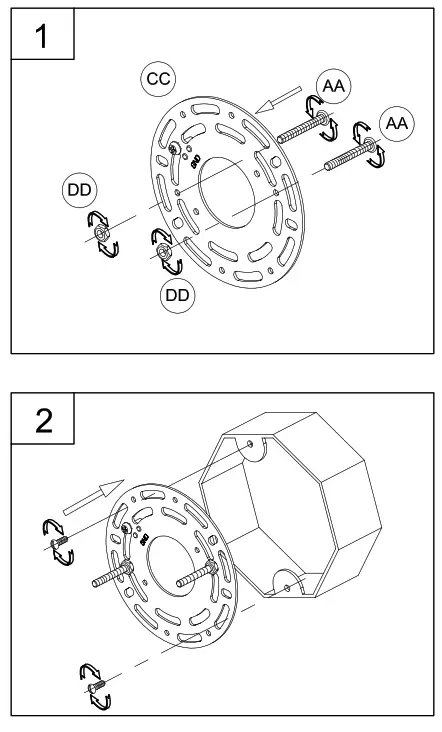 PROGRESS LIGHTING P350252 3 LT Flush Moun - fig1