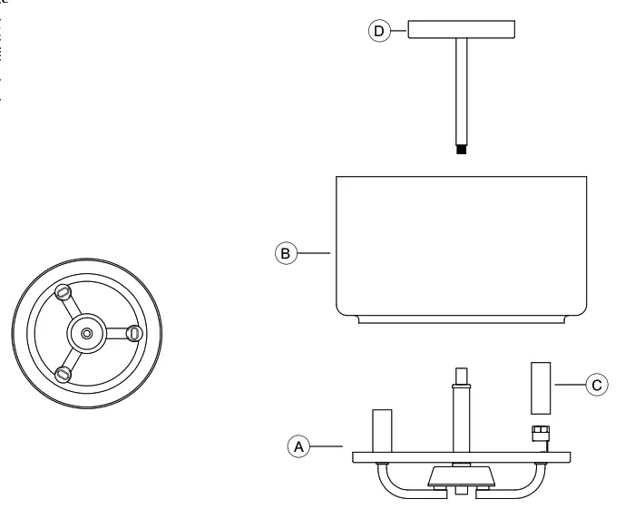 PROGRESS LIGHTING P350252 3 LT Flush Moun